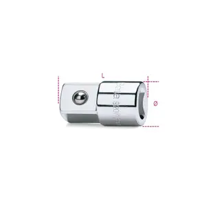 1/2'' Female to 3/4'' Male Square Socket Adapter Kit Beta image-0