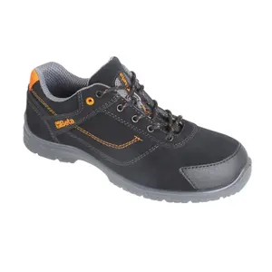 Motorcycle shoes with nubuck abrasion-resistant insert Beta image-1