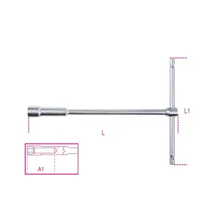 T-Handle Wrench with Deep Socket Beta image-0