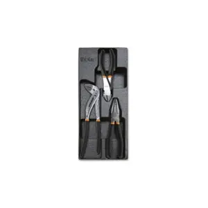 Rigid Thermoformed Tray with 3 Clips Beta image-0