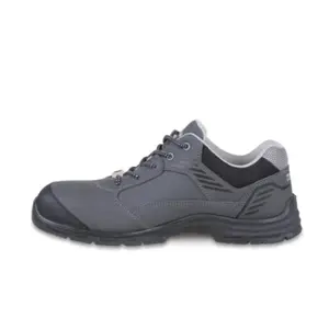 Nubuck Leather Moto Trainers Beta 7214G image-2