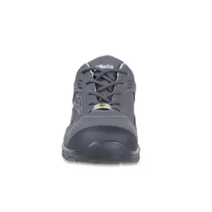 Nubuck Leather Moto Trainers Beta 7214G image-4