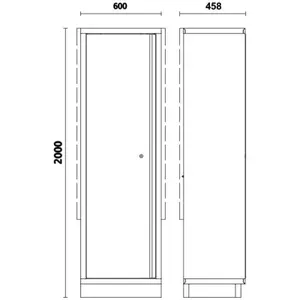 Metal cupboard Beta C45PRO 2.0 image-1