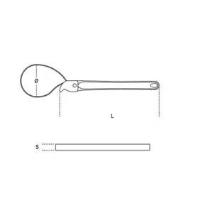 Reversible Strap Tube Wrench Beta image-1