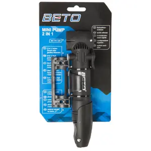 Mini CO2-Pumpe mit Manometer Beto AV DV FV image-1