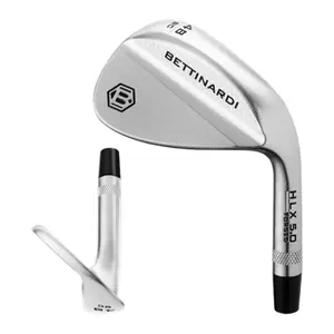 Right-handed wedge Bettinardi HLX 5.0 58° Bounce 10° Chrome KBS Steel image-1