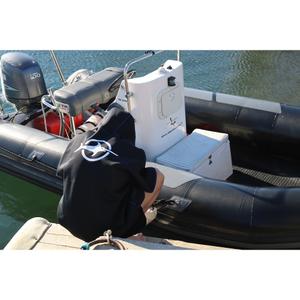 Hooded poncho Beuchat image-2