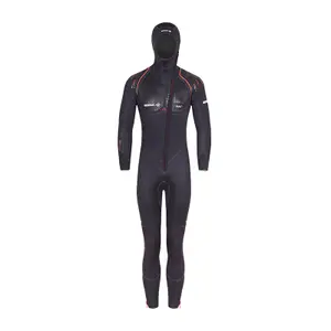 Wetsuit met aangehechte bonnet Beuchat Optima 7 mm image-0