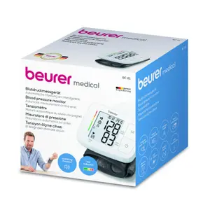 Medidor de tensão arterial de pulso com função de voz Beurer BC 21 image-3
