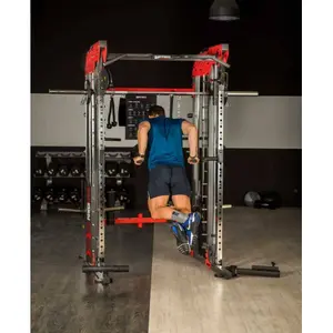 Macchina per l'allenamento con i pesi senza piastre BH Fitness Power Smith image-4