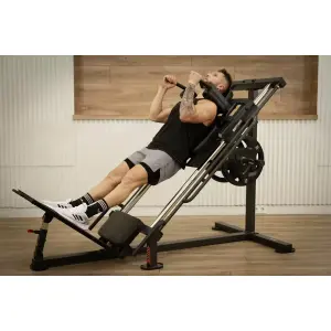 Πρέσα γυμναστικής BH Fitness Hack Squat / Leg Press 45º image-1