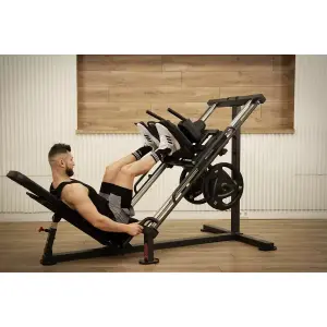Πρέσα γυμναστικής BH Fitness Hack Squat / Leg Press 45º image-2