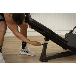 Πρέσα γυμναστικής BH Fitness Hack Squat / Leg Press 45º image-4