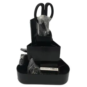 Set of 12 rotating desk organizers with accessories BIC image-0