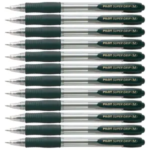 041199-lot-de-12-stylo-a-bille-bic-pilot-super-grip-noir-tu