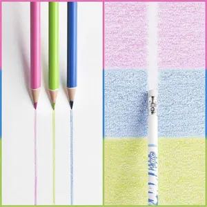 case of 12 erasable colored pencils BIC image-3
