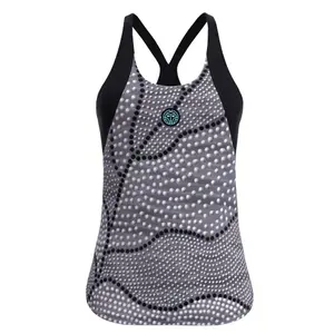 Tampo do tanque feminino Bidi Badu Protected Leafs image-0