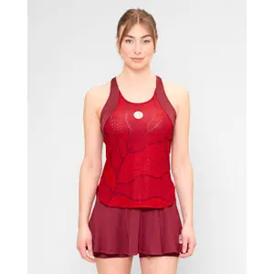Camiseta de tirantes mujer Bidi Badu Protected Leafs image-1