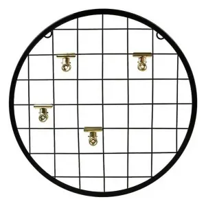 Cadre photo avec 4 pinces de serrage BigBuy Home image-0