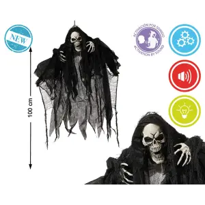 Halloween-skelettdekoration BigBuy Home 100x90 cm image-0