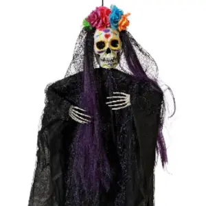 Mexican skeleton Halloween decoration BigBuy Home image-1