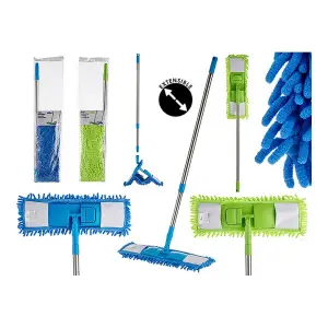 Microvezel en metalen stretchmop BigBuy Home image-0