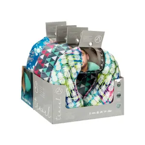Poduszka na szyję abstrakcyjna BigBuy Home (x4) image-1