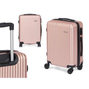 Striped cabin suitcase BigBuy Home image-2