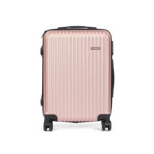 Striped cabin suitcase BigBuy Home