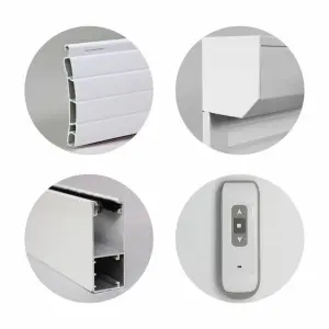 Ansluten aluminium rullgardin BigBuy Home image-2