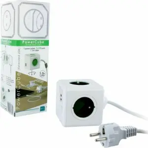 Prolunga con 4 prese e interruttore a secchio BigBuy Home Schuko image-4