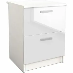 Beistellschrank 2 Schubladen BigBuy Home image-0