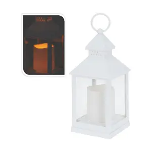 Lanterna con candela a LED BigBuy Home image-0