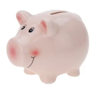 Ceramic piggy bank BigBuy Home