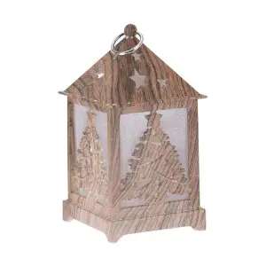 Farol de madera BigBuy Home image-0