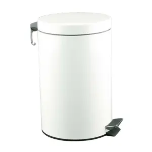 Cestino a pedale in acciaio inossidabile BigBuy Home image-0