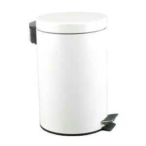 Cestino a pedale in acciaio inossidabile BigBuy Home image-1