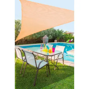 Voile d'ombrage piscine polyéthylène BigBuy Home 300x300x0,5 cm image-1