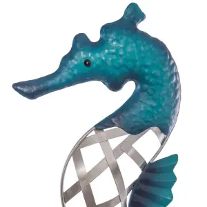 Metal sea horse frame BigBuy Home image-1