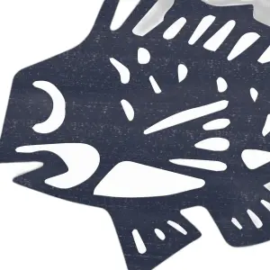 Metal fish frame BigBuy Home image-1