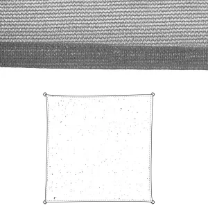 Tenda da sole quadrata in polietilene BigBuy Home image-0