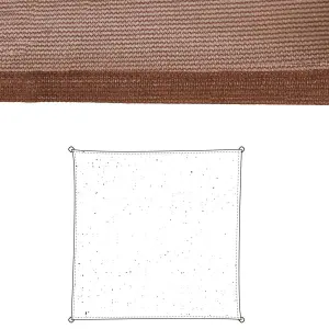 Square polyethylene awning shade sail BigBuy Home image-1