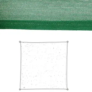 Square polyethylene awning shade sail BigBuy Home image-0