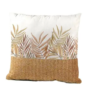Kissen Blatt einer Pflanze BigBuy Home Nature Craft image-0