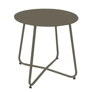 Stalen tafel BigBuy Home Luna image-0