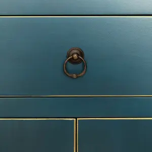 Iron bedside table dmf BigBuy Home Oriente image-3