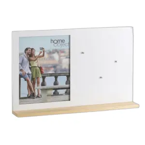 Cadre photo bois et verre BigBuy Home image-0