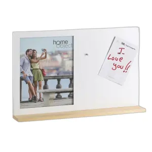 Cadre photo bois et verre BigBuy Home image-1