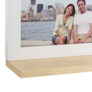 Cadre photo bois et verre BigBuy Home image-3