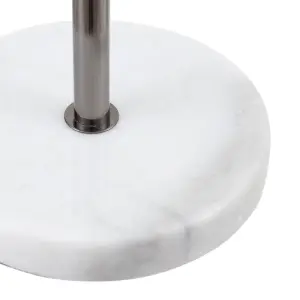 Lampada da tavolo in metallo vetro marmo ferro BigBuy Home image-1